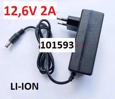 Nabjeka pro Li-ion AKUPACK 12,6V / 2A ze st 230V - Kliknutm na obrzek zavete