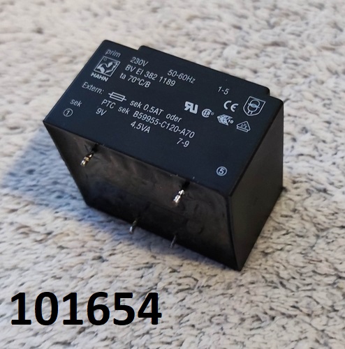 Transformtor 230V / 9V / 4,5W do PCB - Kliknutm na obrzek zavete