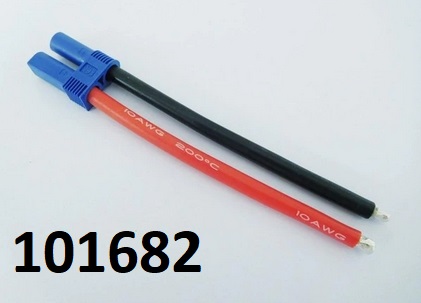 Konektor EC5 s kabelem 10AWG dlky cca 12cm rud + ern - Kliknutm na obrzek zavete