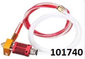 3D Printer MK8 Hotend kompletn s kabely - Kliknutm na obrzek zavete