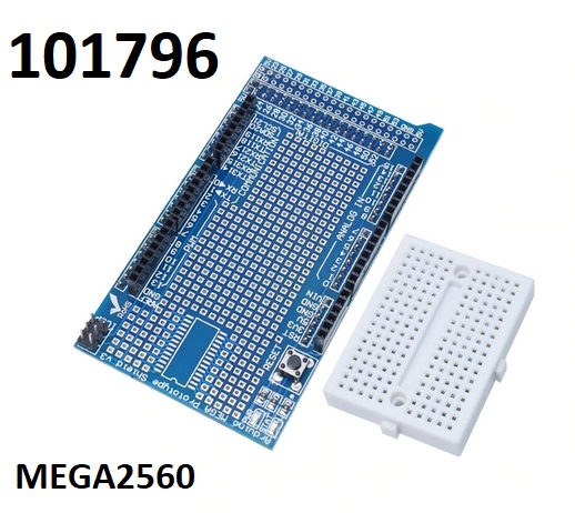 ARDUINO testovac prototypov deska Mega2560 - Kliknutm na obrzek zavete