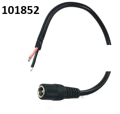 Kabel 2. ilov konektor samice DC JACK 5,5/2,1 dlka cca 45 cm - Kliknutm na obrzek zavete