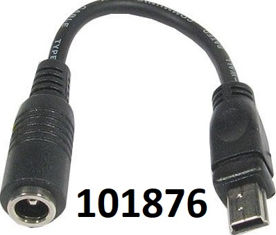 Redukce DC samice 5,5 / 2,1 na USB (B) samec male - Kliknutm na obrzek zavete