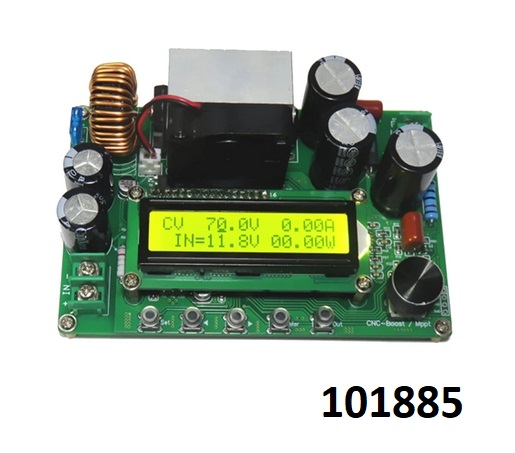 Mni automatick SEPIC up i down LCD CC CV regulovateln - Kliknutm na obrzek zavete