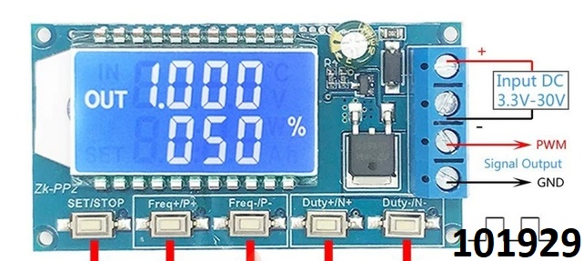 ARDUINO modul genertor nastaviteln PWM s vstupem 8A MOSFET - Kliknutm na obrzek zavete