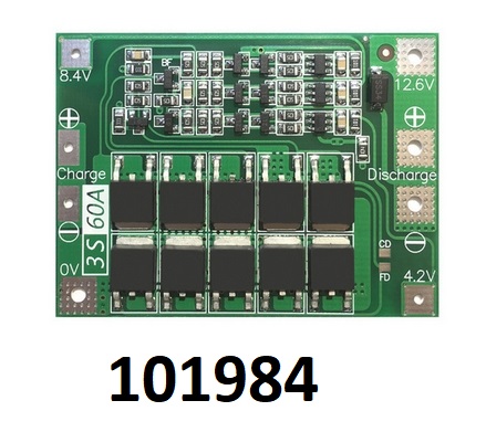 Balancer BMS 3S 60A 1P 2P 3P 4P Li-ion - Kliknutm na obrzek zavete