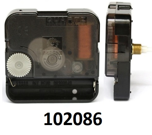 Hodinov strojek 3 ruiky AA baterie - Kliknutm na obrzek zavete