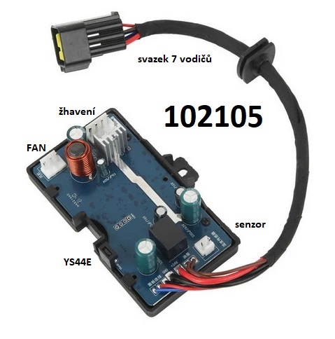 Topen bufik 5/8kW centrln hl. dc jednotka mainboard MB - Kliknutm na obrzek zavete