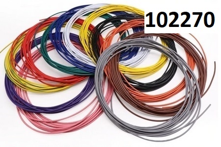 kabel 24AWG 1,4 mm silicon 10 barev ultra ohebn, 200 st 5 barev - Kliknutm na obrzek zavete