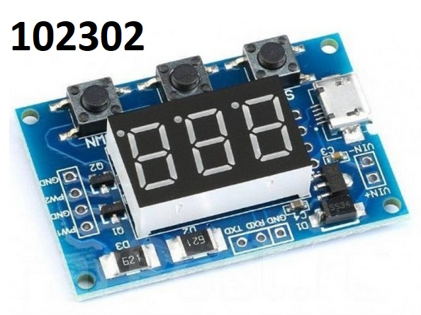 ARDUINO PWM genertor do 150kHz s LED displ. serial port 9600 b. - Kliknutm na obrzek zavete