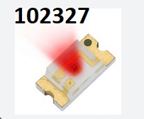 LED SMD 0603 erven rud - Kliknutm na obrzek zavete