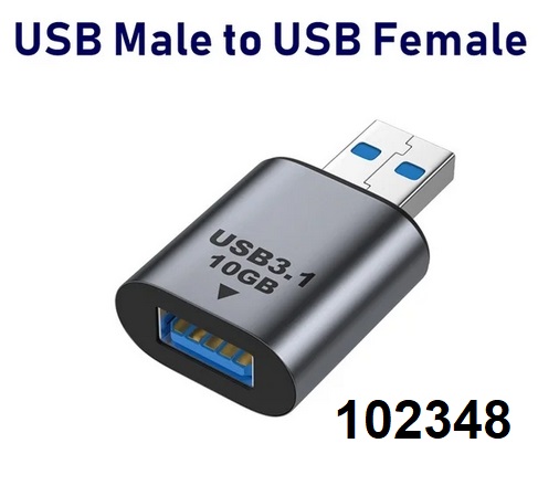 Redukce USB 3.1 A samec male na USC C samice female 10Gbit - Kliknutm na obrzek zavete