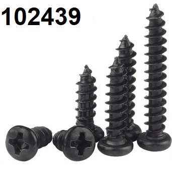 roub vrut do plastu 1-1,2-1,4-1,5-1,7-2-2,3-2,6-3mm 3-30mm 10ks - Kliknutm na obrzek zavete