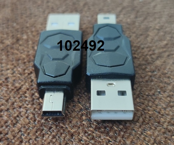Redukce USB A -> mini USB - Kliknutm na obrzek zavete