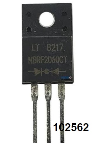 MURF2060-CT Dioda DVOIT 600V 2x10A 35nsec - Kliknutm na obrzek zavete