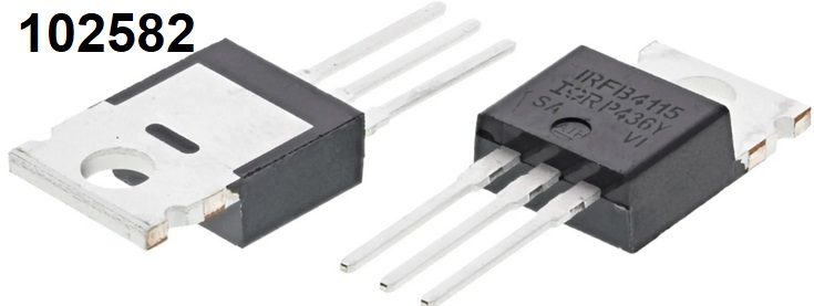 IRFB4115 MOSFET-N 150 V, 104 A, 0.011 ohm, TO-220AB - Kliknutm na obrzek zavete