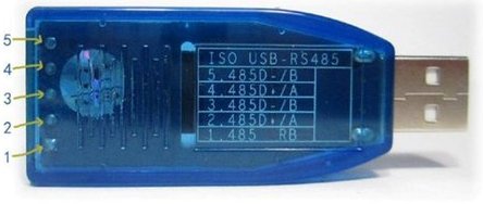 Pevodnk USB -> RS485 izolovan 2,5 kV - Kliknutm na obrzek zavete