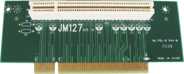 Riser redukce PCI -> 1xPCI nad MB OP-127R, 51 mm, 32 bit - Kliknutm na obrzek zavete