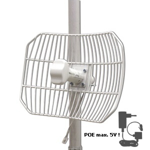 AirGrid M5 AirMAX - outdoor 5 GHz, 1x LAN, v. 23 dBi antny - Kliknutm na obrzek zavete