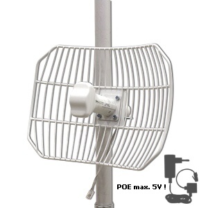 AirGrid M5 AirMAX - outdoor 5 GHz, 1x LAN, v. 23 dBi antny - Kliknutm na obrzek zavete
