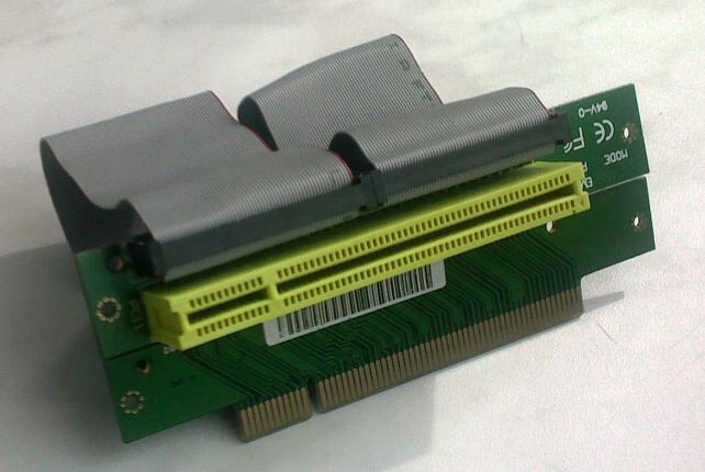 Riser redukce PCI -> 1xPCI nad MB OP-193AB-R vka 37,5-110 mm - Kliknutm na obrzek zavete