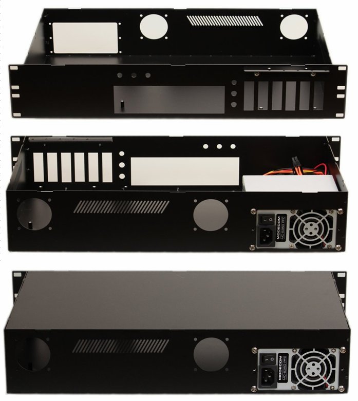 Rack 2U 19' case (sk���) pro standardn� komponenty PC