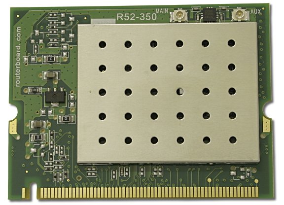 Karta miniPCI R52H - High Power bezdrtov karta (2,4/5 GHz) - Kliknutm na obrzek zavete