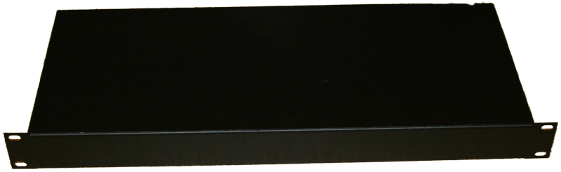 Rack 1U 19' case (sk���) bez otvor�, lakovan�