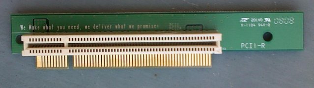 Riser redukce PCI -> 1xPCI nad MB OP-PCI1-1R vka 21 mm 32 bit - Kliknutm na obrzek zavete