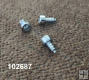 Vrut do plastu nerez hlava v�lcov� na imbus 4x10, 3,9x8, 3,9x12