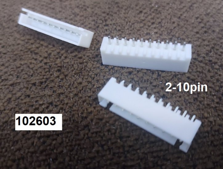 Konektor JST XH rozte 2,54mm 3-pin do DPS rovn - Kliknutm na obrzek zavete