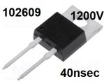 HUR10120-SIR dioda rychl 1200V 10A 40ns TO-220AC