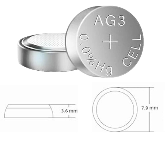 AG3 LR41 LR736 392 192 baterie lnek Alkaline 1,5V - Kliknutm na obrzek zavete